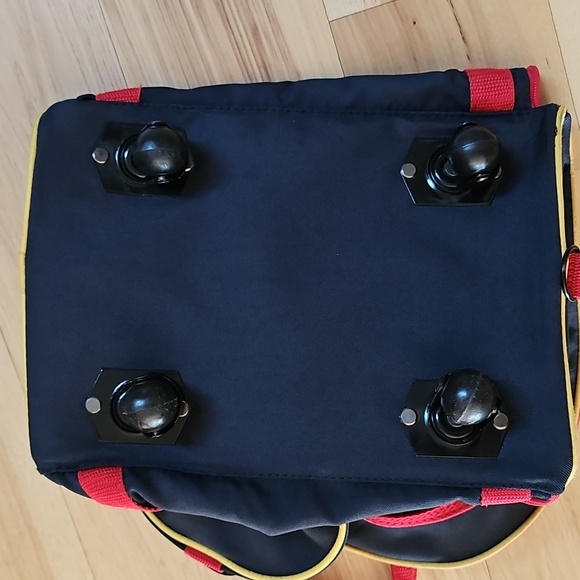 Build A Bear Navy Blue Rolling Pet Carrier Travel Bag - Picture 7 of 7